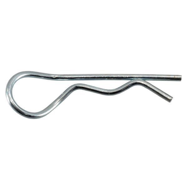 Midwest Fastener 3/32" x 2-1/2" Bent Hitch Pin Clips 20PK 930343